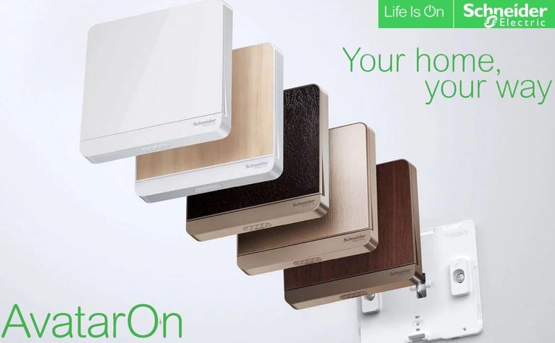 Schneider Electric AvatarOn Gold Double Switched Socket - Image 3